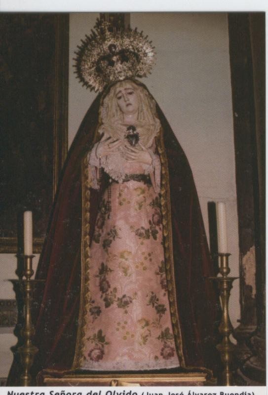 Postal 013710: Virgen Nuestra Señora del Olvido (Juan Jose Alvarez Buendia)