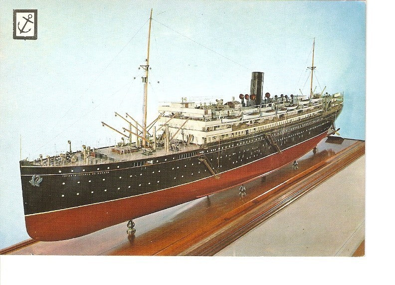Postal 022297 : Modelo del vapor correo Infanta Isabel de Borbon