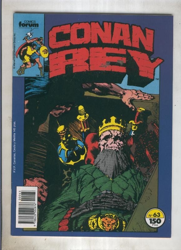 Conan Rey numero 63 (numerado 1 en trasera)