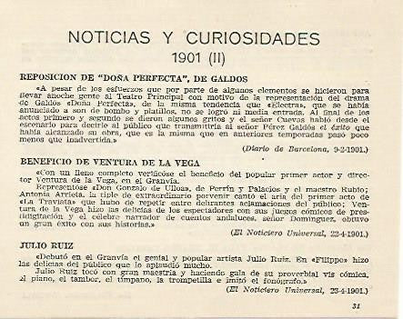 LAMINA 2522: Noticias y curiosidades de 1901 