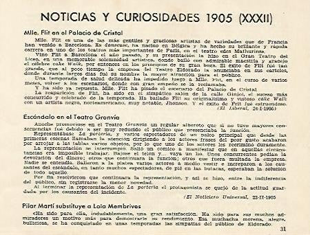 LAMINA 2588: Noticias y curiosidades de 1905