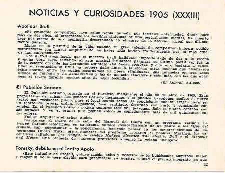 LAMINA 2589: Noticias y curiosidades de 1905 (II)