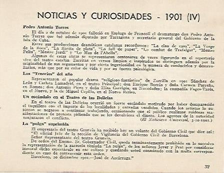 LAMINA 2620: Noticias y curiosidades 1901
