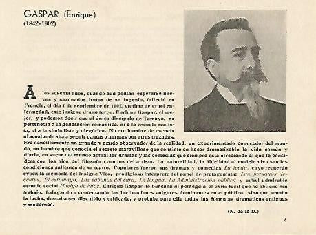 LAMINA 2657: Enrique Gaspar