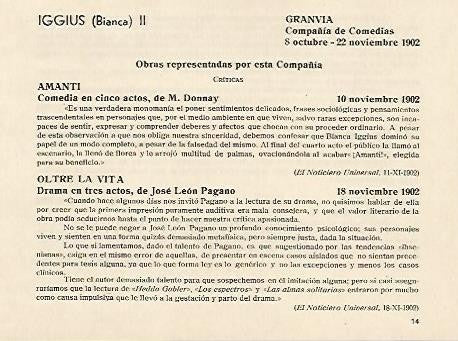 LAMINA 2667: obras representadas por Bianca Iggius