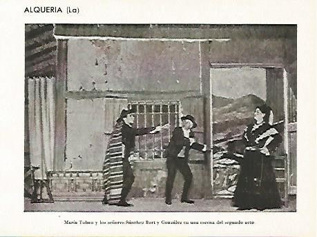 LAMINA 2841: Maria Tibau en La Alqueria