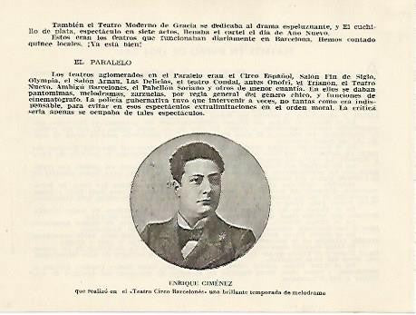 LAMINA 2857: Enrique Gimenez