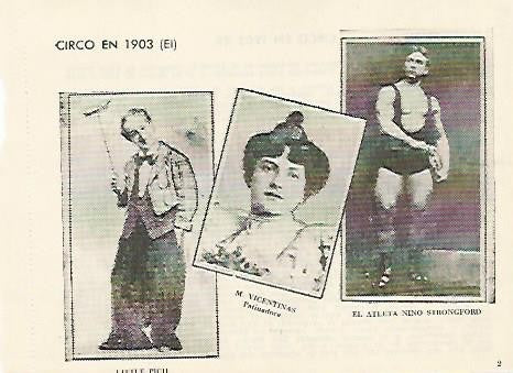 LAMINA 2858: El circo en 1903