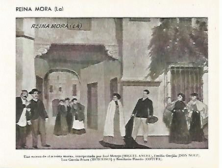 LAMINA 2876: Escena de La Reina Mora