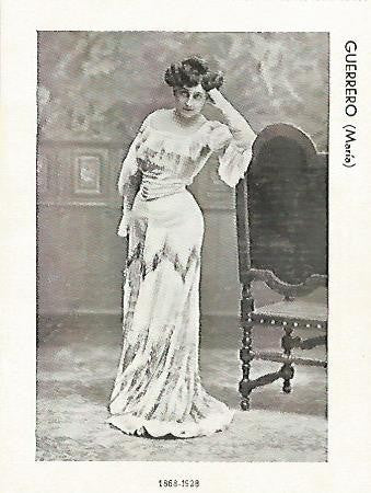 LAMINA 2967: Maria Guerrero