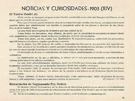 LAMINA 2987: Noticias y curiosidades 1903