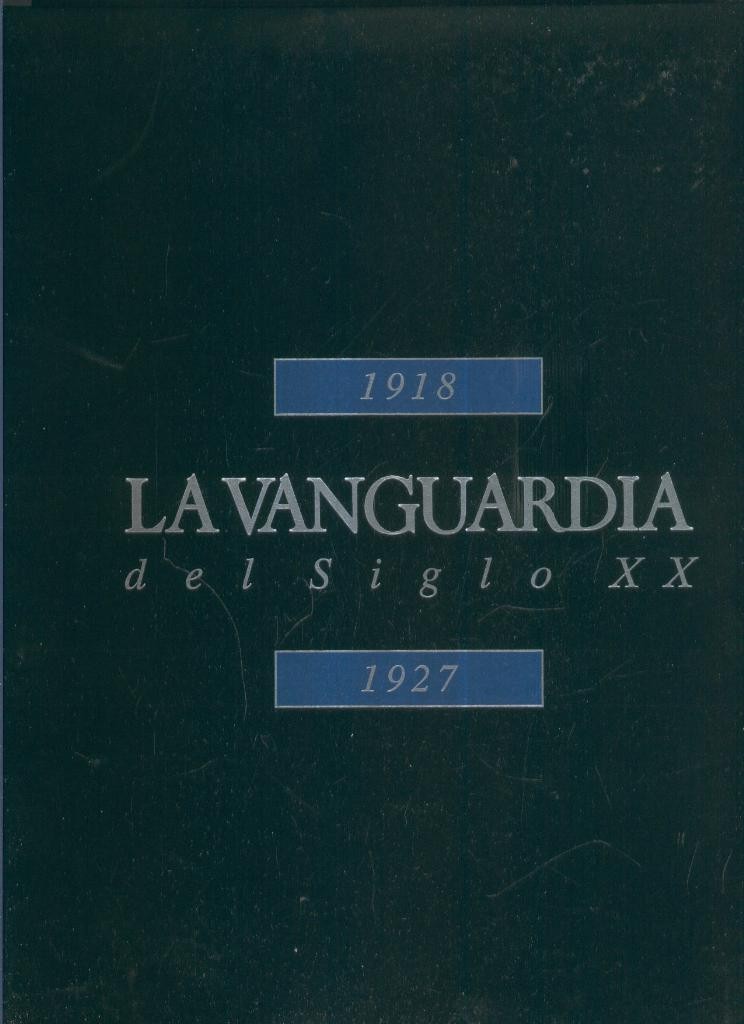 Carpeta La Vanguardia 1918-1927