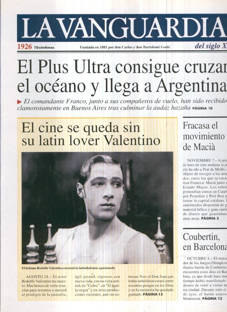 La Vanguardia 1926
