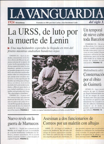 La Vanguardia 1924