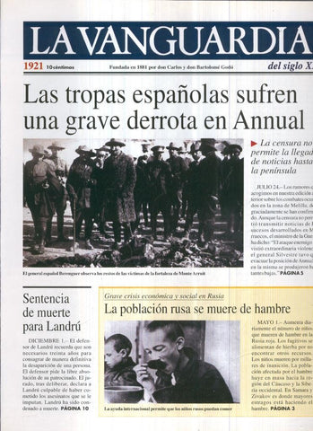 La Vanguardia 1921