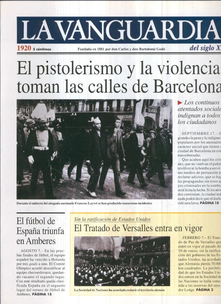 La Vanguardia 1920