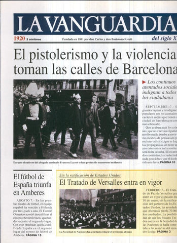 La Vanguardia 1920