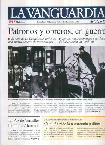 La Vanguardia 1919