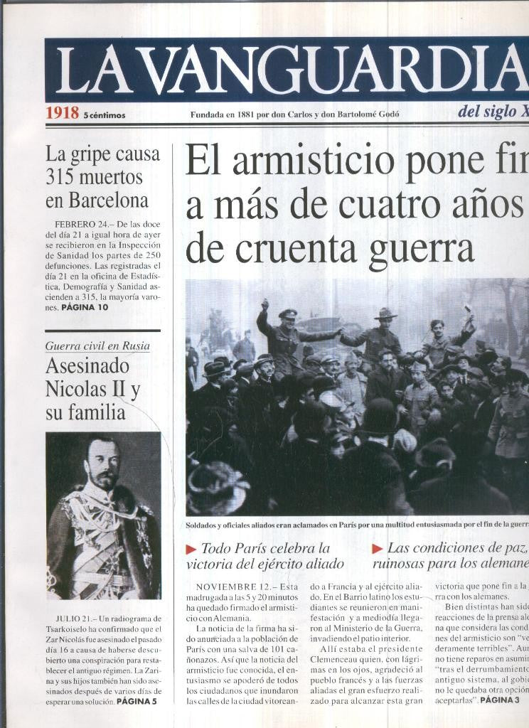 La Vanguardia 1918