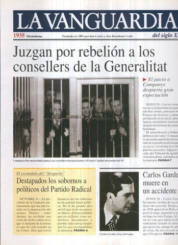 La Vanguardia 1935