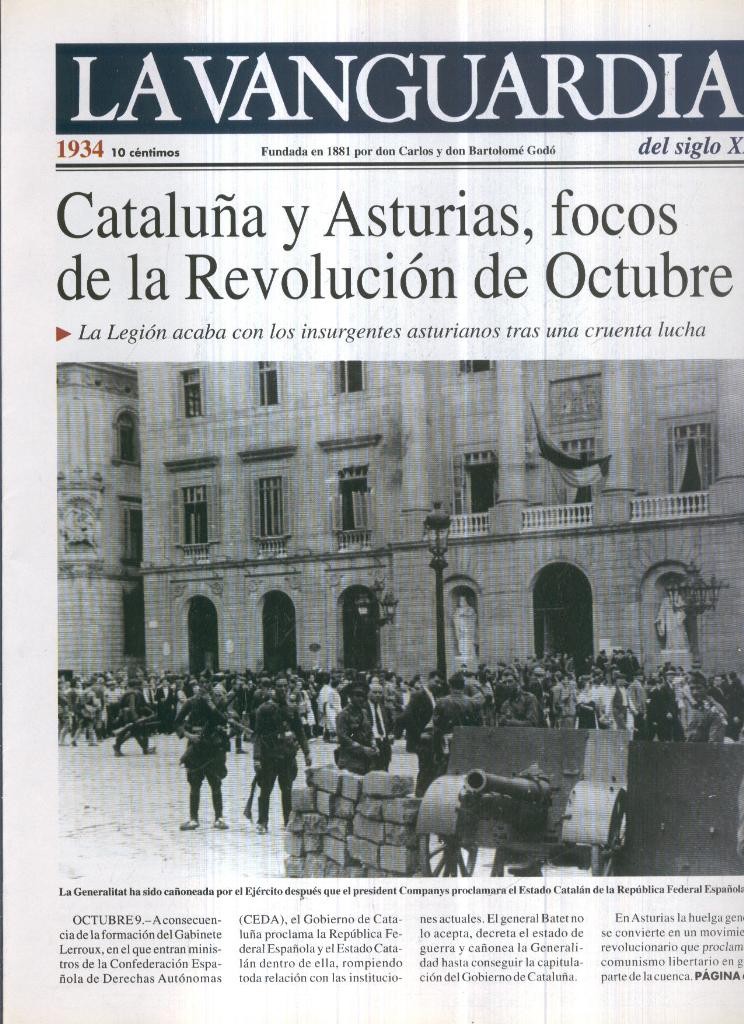 La Vanguardia 1934