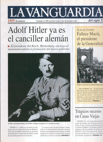 La Vanguardia 1933