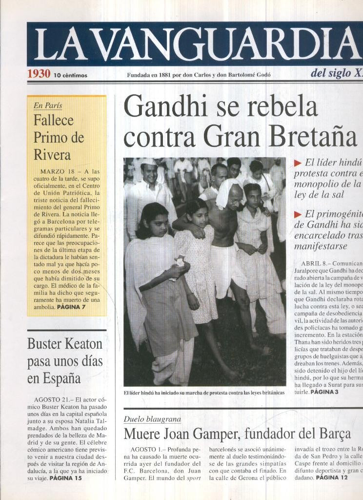 La Vanguardia 1930