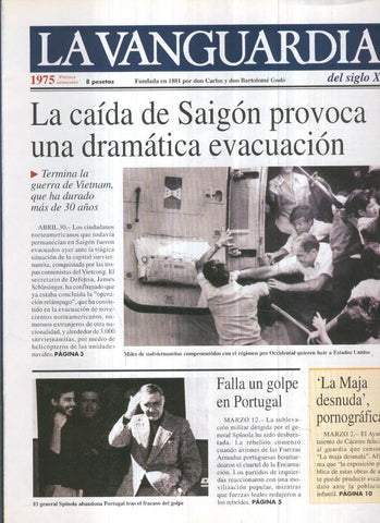 La Vanguardia 1975 Primer semestre