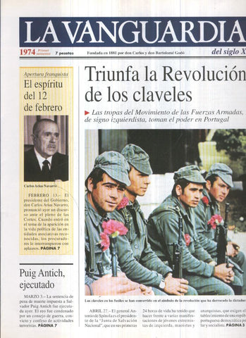 La Vanguardia 1974 Primer semestre