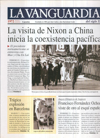 La Vanguardia 1972 Primer semestre