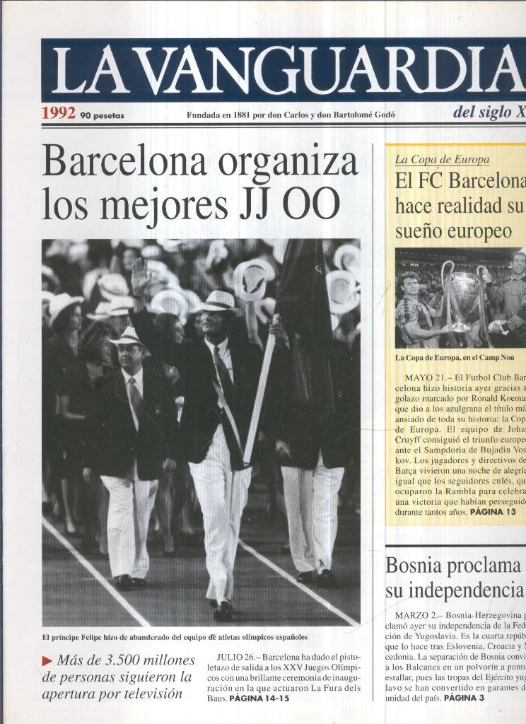 La Vanguardia 1992