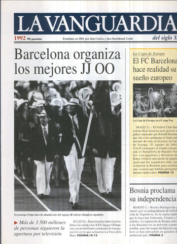La Vanguardia 1992