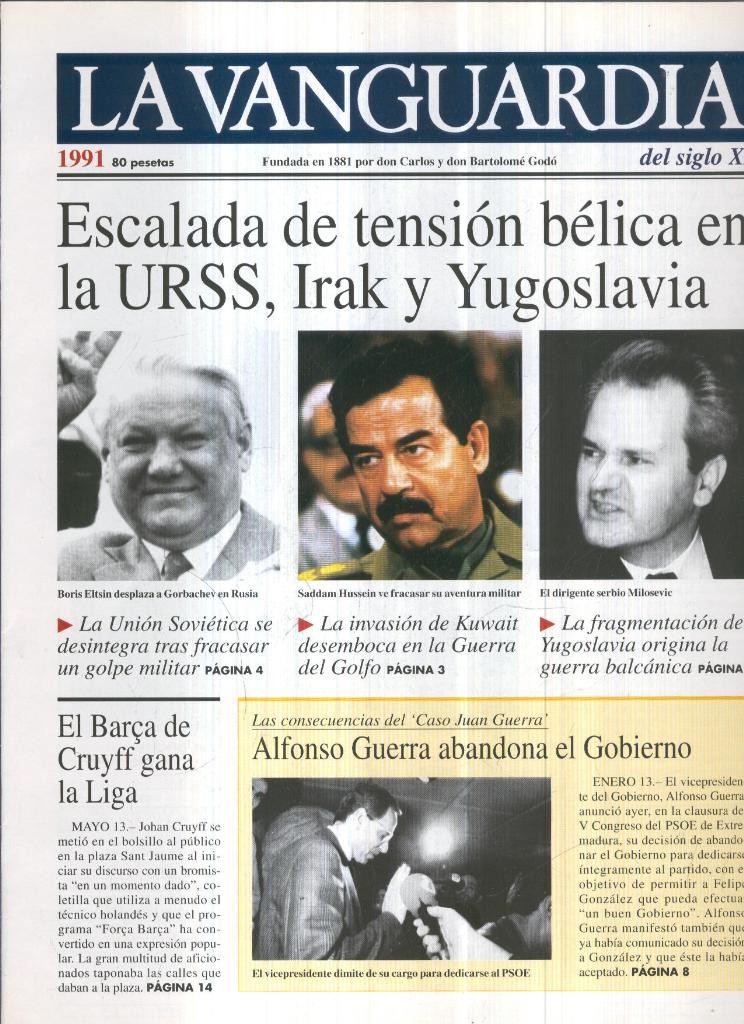 La Vanguardia 1991