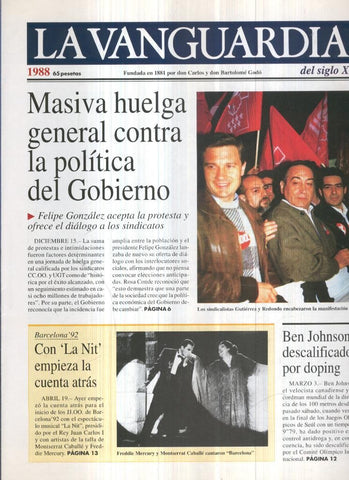 La Vanguardia 1988