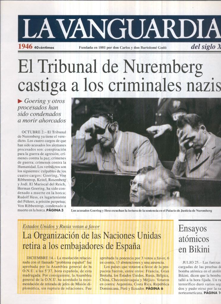 La Vanguardia 1946