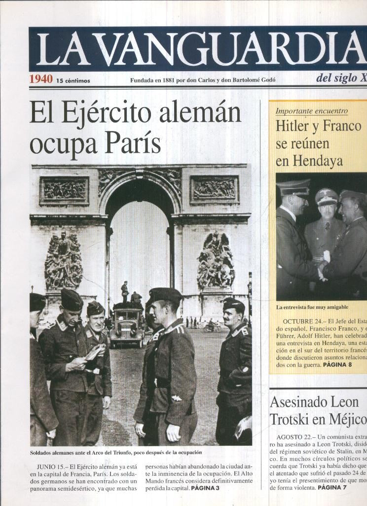 La Vanguardia 1940