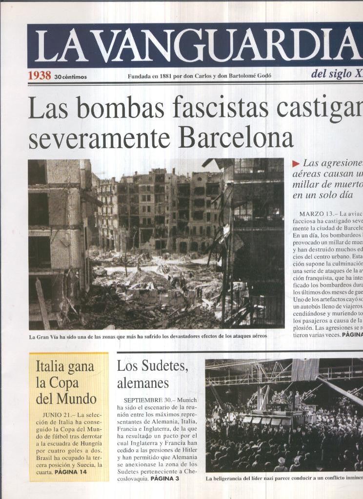 La Vanguardia 1938