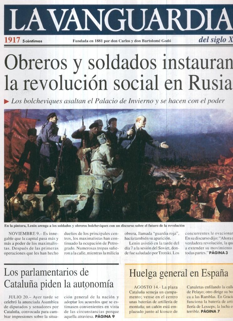 La Vanguardia 1917