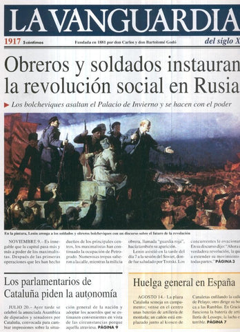 La Vanguardia 1917