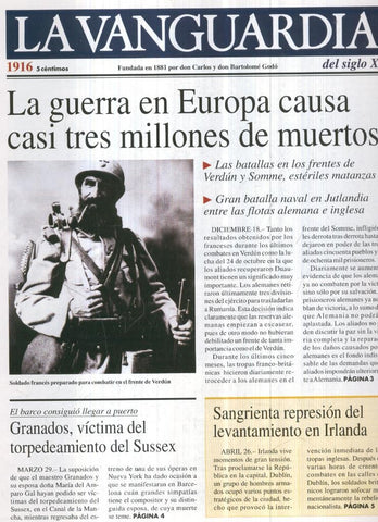 La Vanguardia 1916