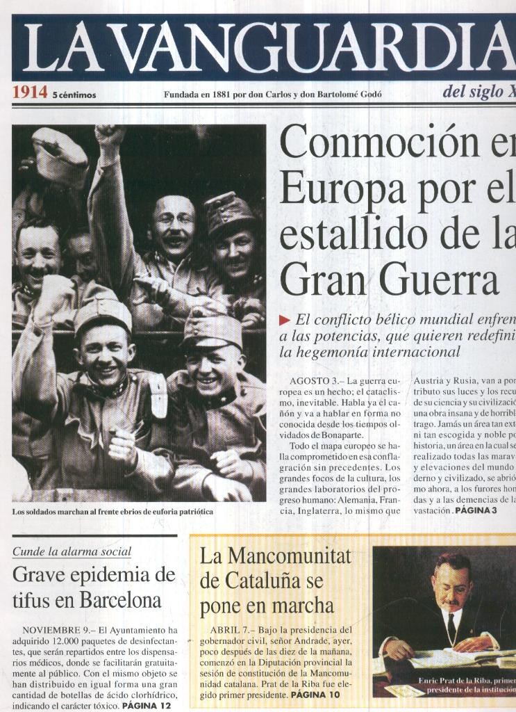 La Vanguardia 1914