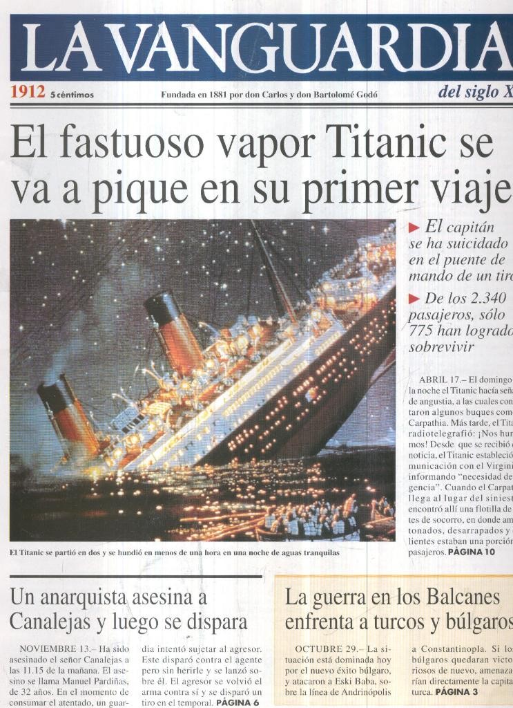 La Vanguardia 1912