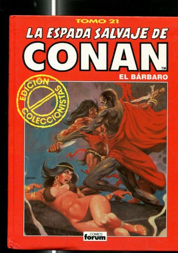 La Espada Salvaje de Conan edicion coleccionista tomo rojo numero 21