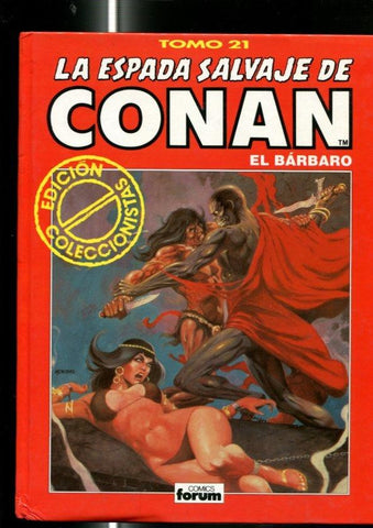 La Espada Salvaje de Conan edicion coleccionista tomo rojo numero 21