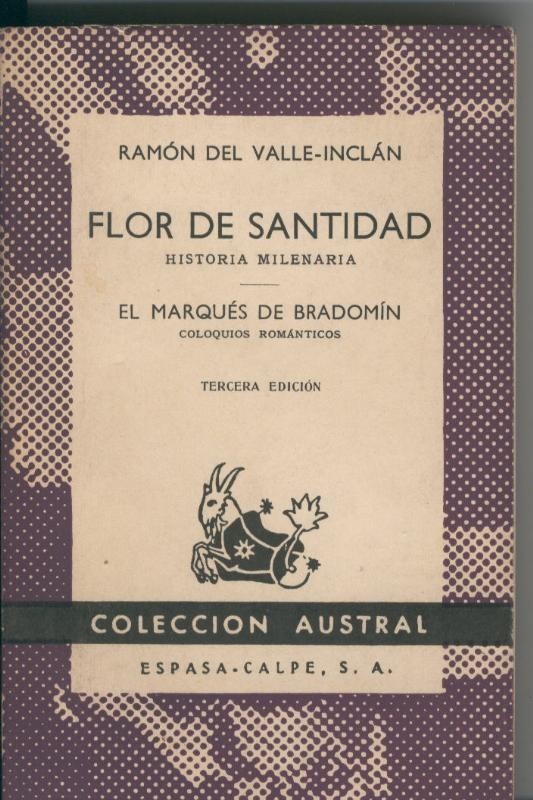 Austral numero 0302: Flor de Santidad y El Marques de Bradomin