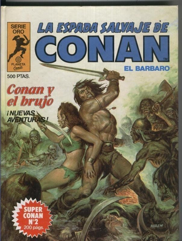 Super Conan primera edicion numero 02: Conan y el brujo