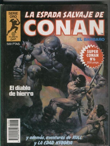 Super Conan primera edicion numero 06: El diablo de hierro