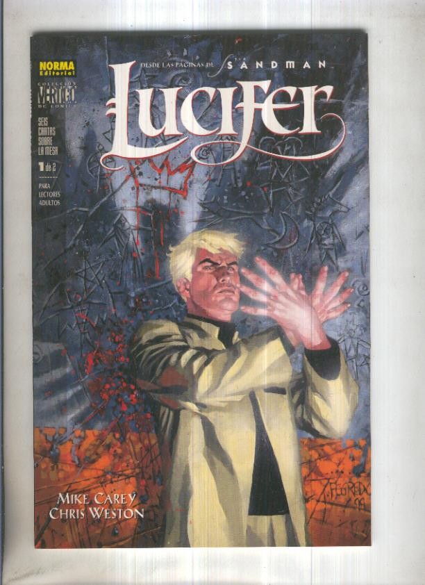 Vertigo numero 175: Lucifer: seis cartas sobre la mesa numero 1
