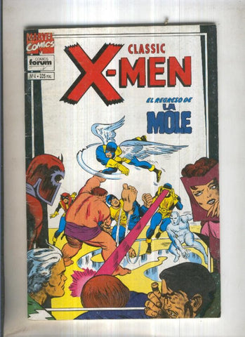 Classic X Men numero 04 (subrayado en credito y parte correo)