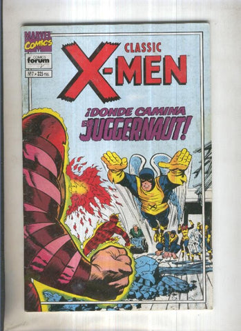 Classic X Men numero 07 (subrayado en credito y parte correo)